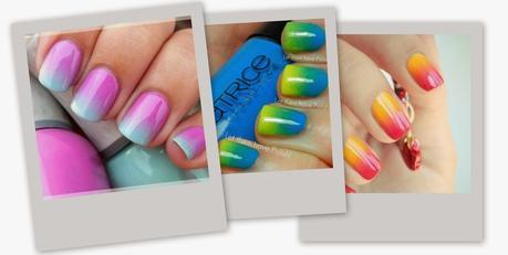 TUTORIAL DE UÑAS DEGRADADAS TUTORIAL DE UÑAS DEGRADADAS