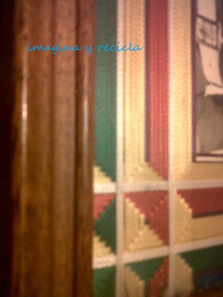 Cuadro de hilos para foto