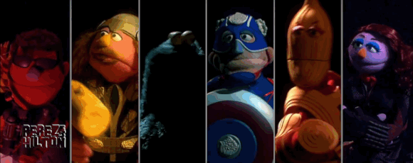The Avengers, Sesame Street la parodia
