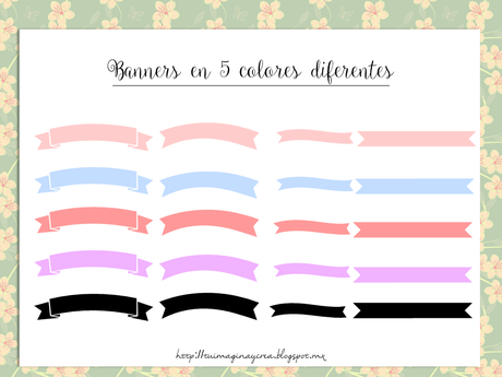 Banners para tus proyectos de diseño.