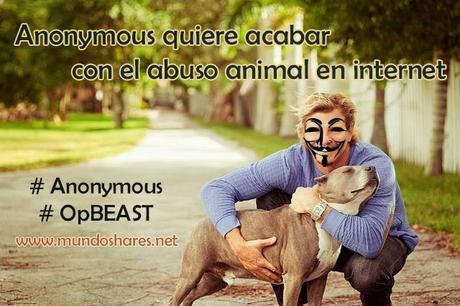 Anonymous declara la guerra a sitios web de crueldad animal