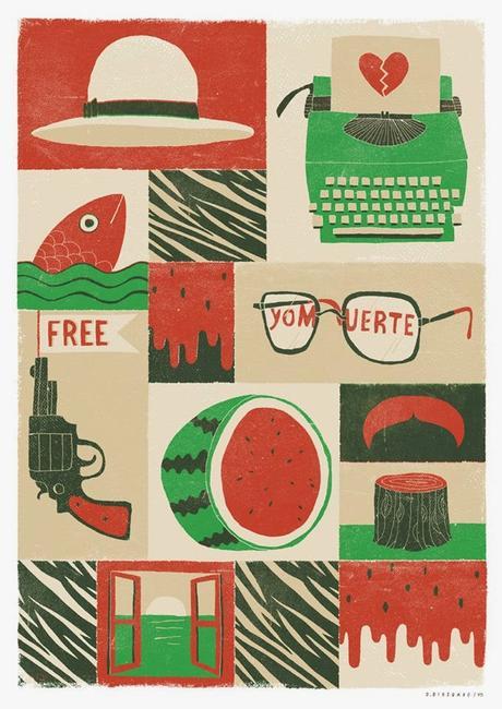 EXPOSICIÓN COLECTIVA SOBRE EL LIBRO DE RICHARD BRAUTIGAN: EN AZÚCAR DE SANDÍA