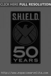 Logo 50º Aniversario S.H.I.E.L.D.