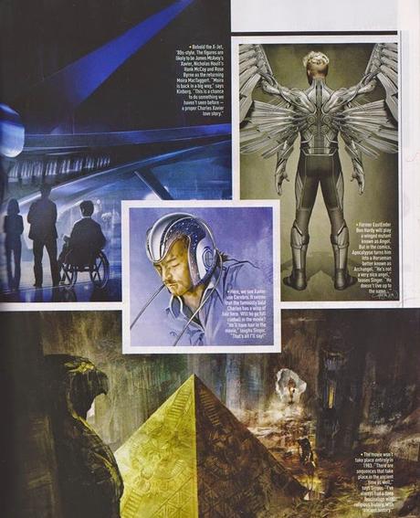 X-MEN: APOCALIPSIS: NUEVO CONCEPT ART QUE REVELA A CEREBRO, EL BLACKBIRD Y CIERTO PASAJE MISTERIOSO EN EGIPTO