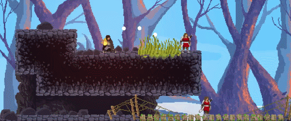 En Wildfire manipularemos el fuego pixelado y sorprenderemos a nuestros enemigos