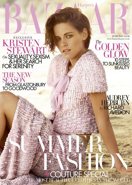Kristen Stewart posa para Harper's Bazaar