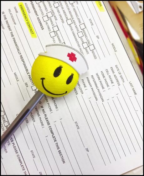 La sonrisa de la enfermera