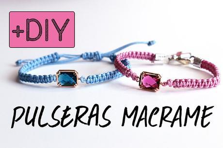 DIY Pulseras de Macramé paso a paso | Macramé bracelet DIY