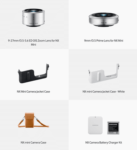 Samsung NX Mini accesorios-ev-nx