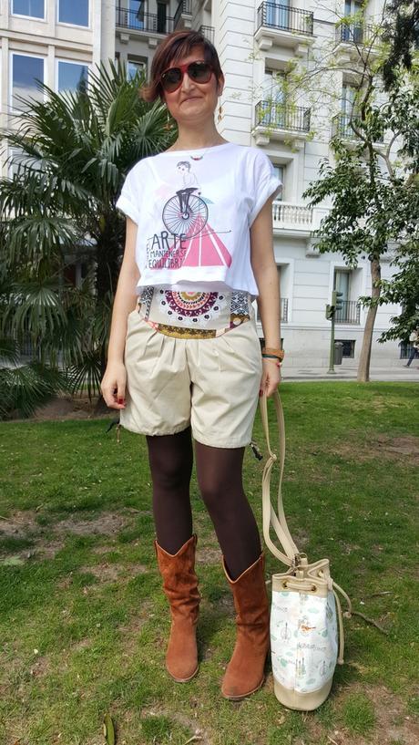 Pantalones Noodles y camiseta de Srta Poppy