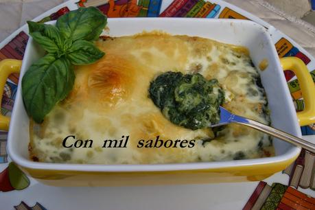 ESPINACAS CON BECHAMEL