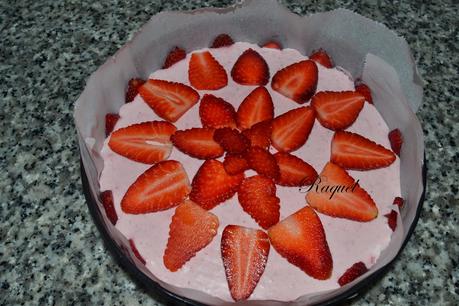 Tarta Mousse de Fresas