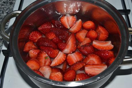 Tarta Mousse de Fresas