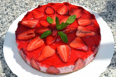 Tarta Mousse de Fresas