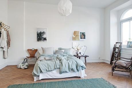 UN APARTAMENTO EN SUECIA CON UNA LUZ MUY ESPECIAL