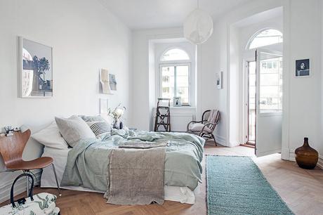 UN APARTAMENTO EN SUECIA CON UNA LUZ MUY ESPECIAL