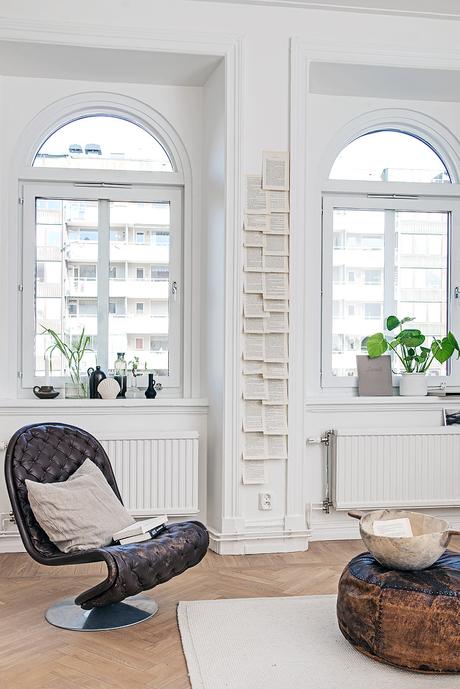 UN APARTAMENTO EN SUECIA CON UNA LUZ MUY ESPECIAL