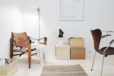 UN APARTAMENTO EN SUECIA CON UNA LUZ MUY ESPECIAL