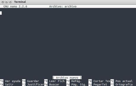 Que es el editor nano y como usarlo para cosas sencillas en Ubuntu Que es el editor nano y como usarlo para cosas sencillas en Ubuntu