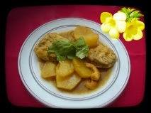 MERLUZA EN SALSA DE PUERROS AL AZAFRÁN