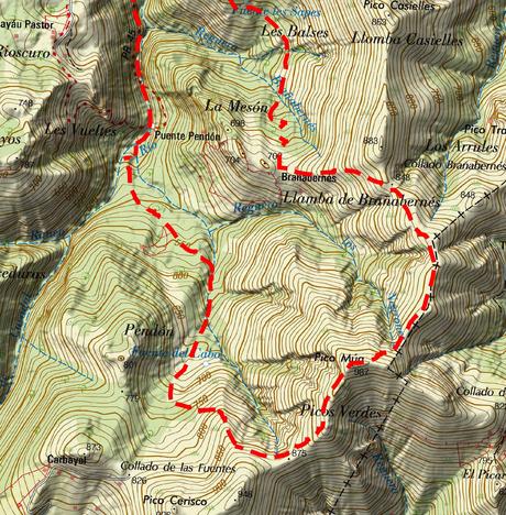 PICO LA MUA (INVERNAL) TRAVESÍA DE FRAYNOQUISO A FUENSANTA