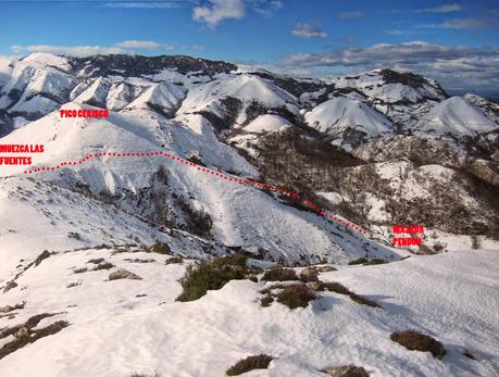 PICO LA MUA (INVERNAL) TRAVESÍA DE FRAYNOQUISO A FUENSANTA