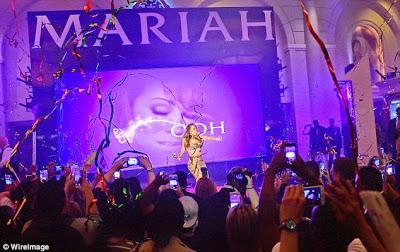 Mariah Carey llega a La Vegas