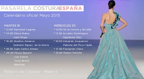 PASARELA COSTURA ESPAÑA confirma su segunda edición con 17 desfiles de Moda Nupcial, Fiesta y Ceremonia