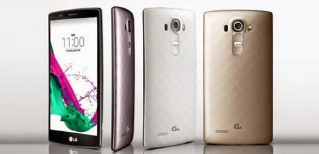 LG G4, datos oficiales