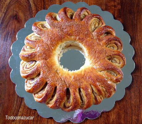 CORONA DE DÁTILES Y NARANJA