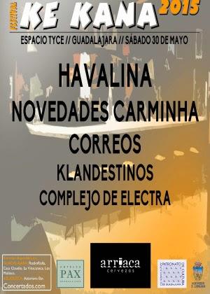 Ke Kaña 2015 ya tiene cartel