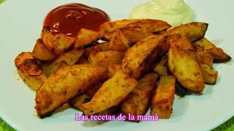 Receta de patatas al horno adobadas