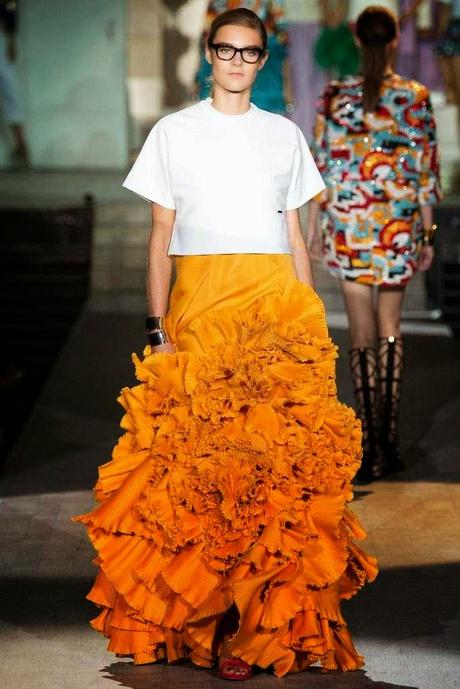 Color naranja Tendencias moda primavera verano