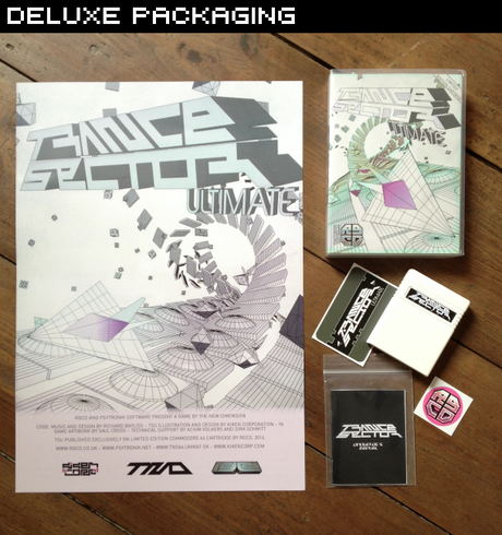 Trance Sector Ultimate para C64 en descarga digital y edición física en cartucho de lujo