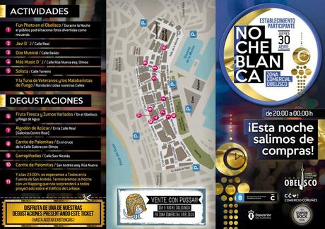 Noche Blanca Coruña y Fashion Night PrimaveraFerrol 2015