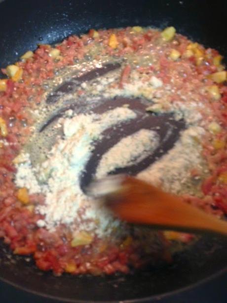 ALCACHOFAS CON JAMON Y SALSITA BLANCA