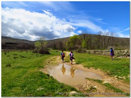 Charcos y reflejos de las andantes