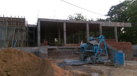 A-cero Projects IMÁGENES DE OBRA DE LA VIVIENDA UNIF. DISEÑADA POR A-CERO EN INDIA