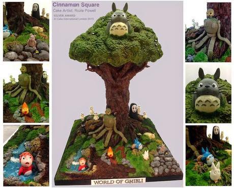 La tarta más espectacular que has visto de Studio Ghibli