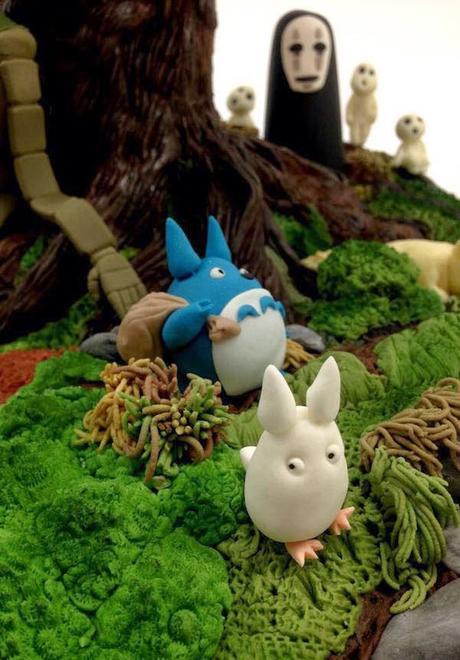 La tarta más espectacular que has visto de Studio Ghibli