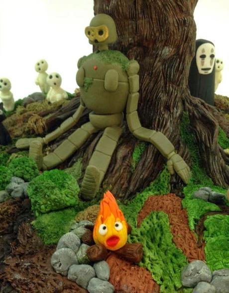 La tarta más espectacular que has visto de Studio Ghibli