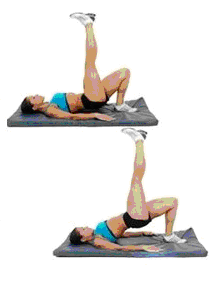 Glute bridge 3