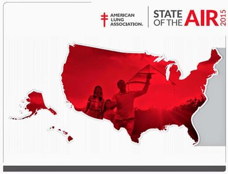 EEUU: Calidad del Aire 2015 (American Lung Association)