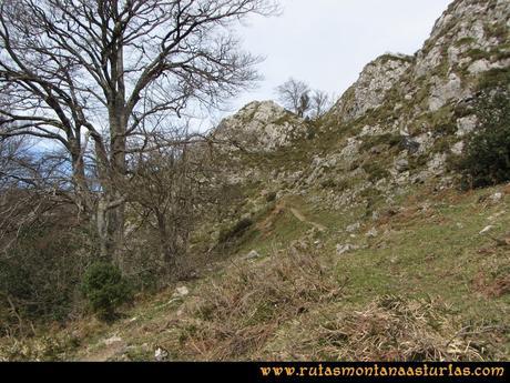 Ruta Puente Vidosa, Jucantu: Sendero saliendo de Giovés Ruta Puente Vidosa, Jucantu: Sendero saliendo de Giovés