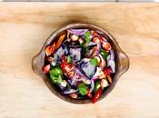 Comida vegetariana casa