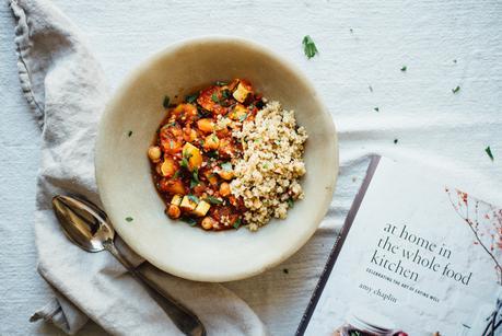 Comida vegetariana en casa