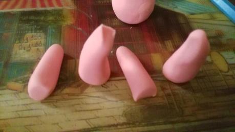 Paso a paso elefantito de fondant