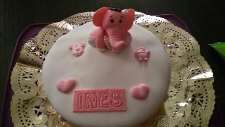 Paso a paso elefantito de fondant