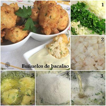 BUÑUELOS DE BACALAO