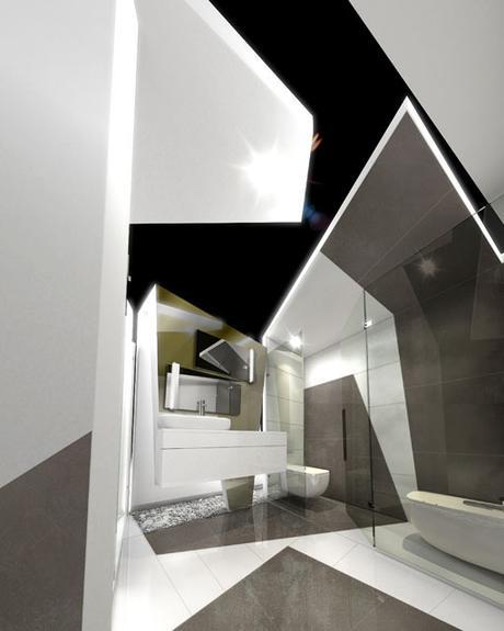 IMÁGENES DEL ESPACIO DE BAÑO DISEÑADO POR A-CERO PARA EL ANIVERSARIO DE CERÁMICAS GALA